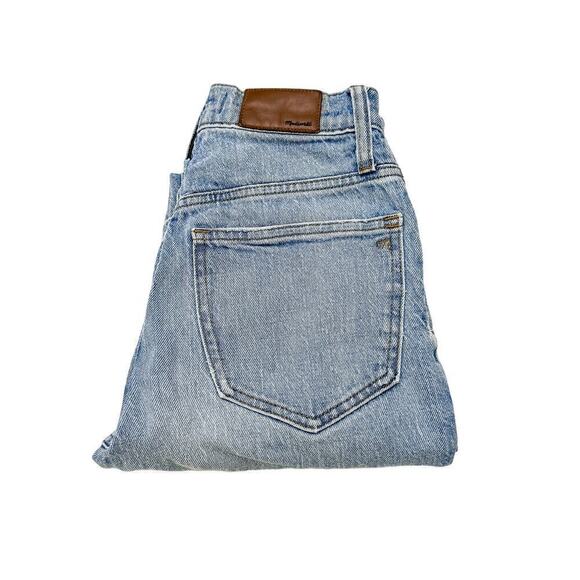 Madewell The Perfect Vintage Denim Jeans Raw Hem Size 24 - Picture 1 of 8